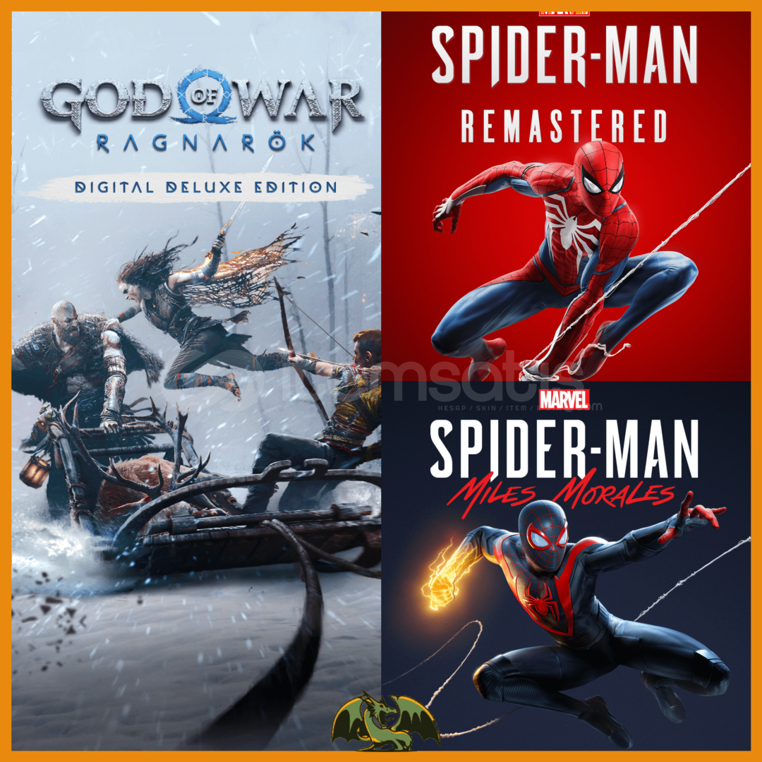 Ragnarök + Spider Remastered + Miles Morales Ragnarök + Spider Remastered + Miles Morales