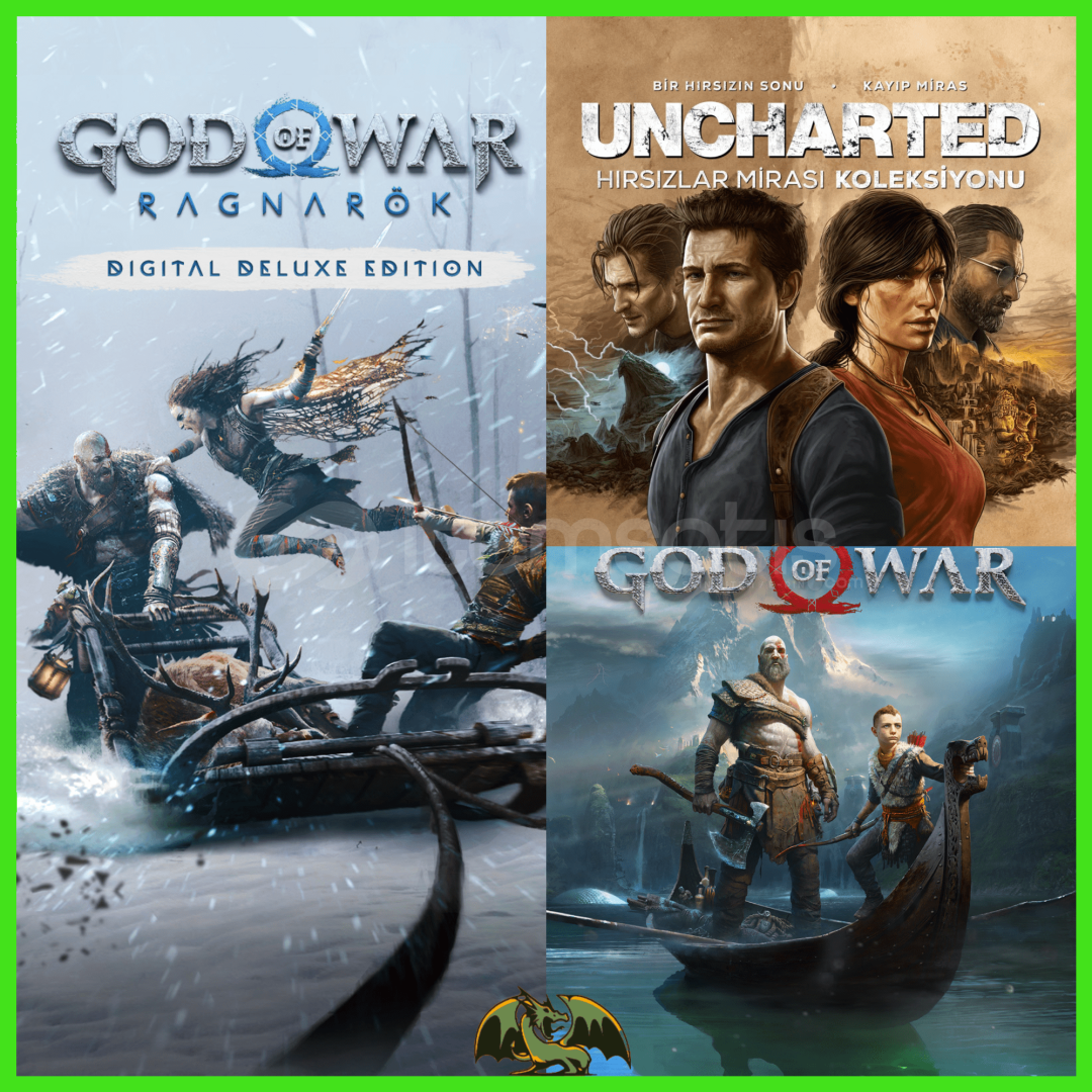 Ragnarök + Uncharted + God Of War Ragnarök + Uncharted + God Of War