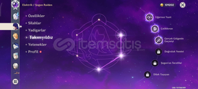 raiden c3 ve + arlechino c1 ve silahları