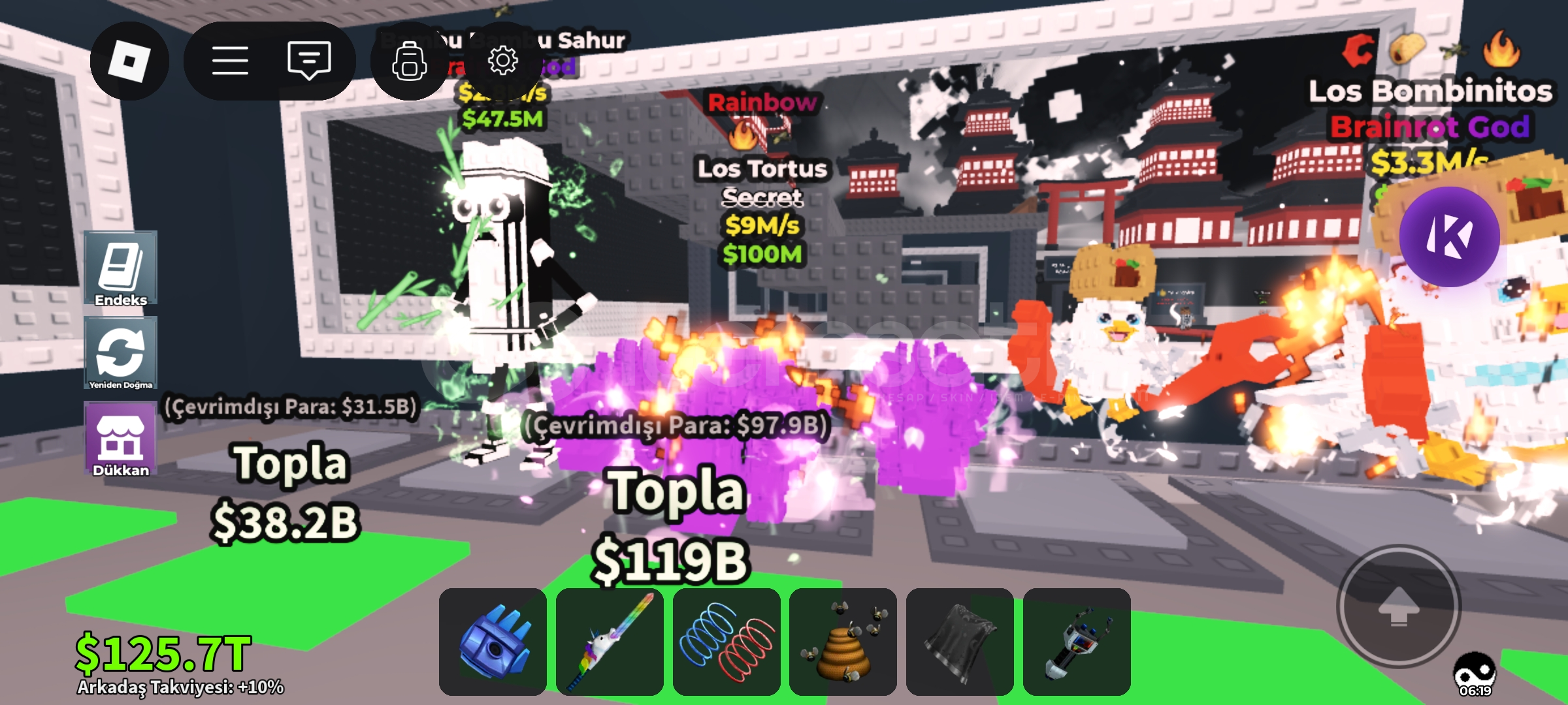RAİNBOW 9M 2 BOMBA EFEKTLİ LOS TORTUS RAİNBOW 9M 2 BOMBA EFEKTLİ LOS TORTUS