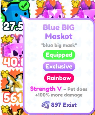 Rainbow Blue Signature Pet 1.5T ( %100 Clean )