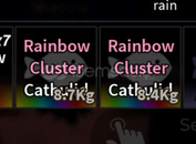  rainbow cluster cathulid