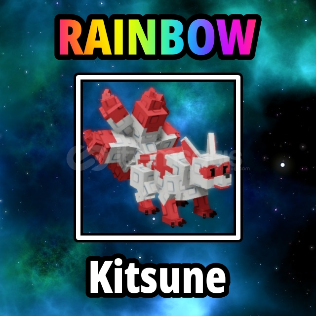 Rainbow Kitsune ⭐ Grow a garden Rainbow Kitsune ⭐ Grow a garden