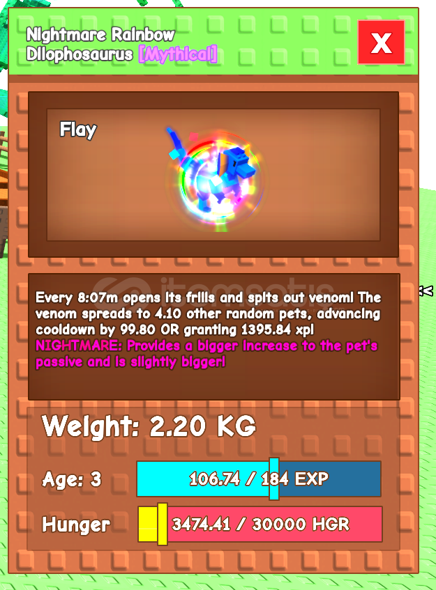 ⭐NİGTHMARE RAİNBOW HATCHED DİLOPHOSAURUS GAG⭐ ⭐NİGTHMARE RAİNBOW HATCHED DİLOPHOSAURUS GAG⭐