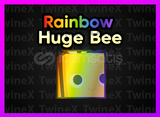 Rainbow Huge Bee Pet Simulator 99