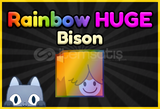 Rainbow Huge Bison Pet Simulator 99