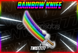 ☘️RAINBOW KNIFE☘️[En Uygunu] [mm2]