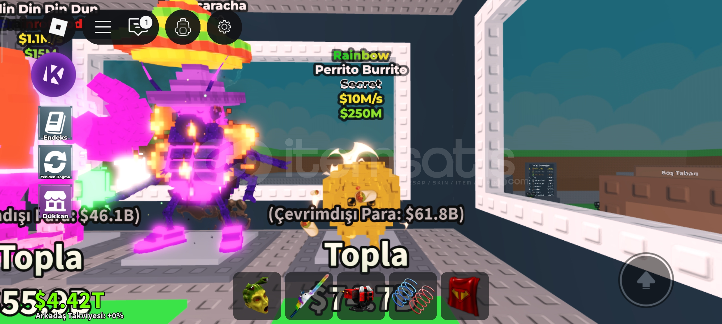 Rainbow perrito burrito