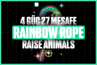 ⭐ Rainbow Rope | Raise Animals