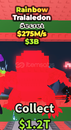 Rainbow Tralaledon 275m/s