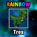 Rainbow Trex ⭐ Grow a garden Rainbow Trex ⭐ Grow a garden