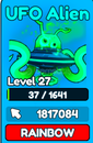 RAINBOW UFO ALIEN RAINBOW UFO ALIEN