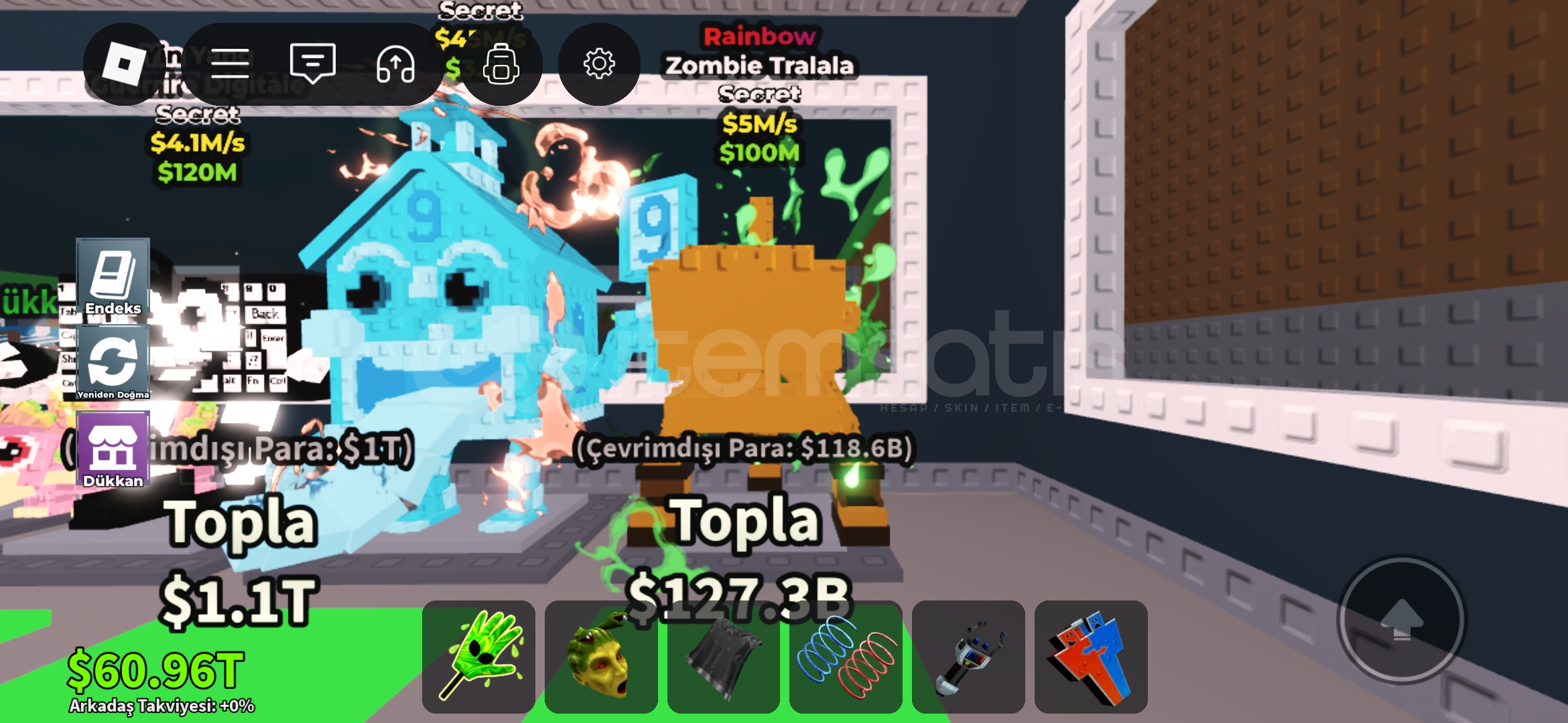 Rainbow zombie trallala saniyede 5m en ucuzu  Rainbow zombie trallala saniyede 5m en ucuzu