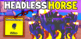 ⭐Raise animals 1x Headles Horse !!⭐