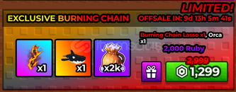 Raise Animals EXCLUSIVE BURNING CHAIN Raise Animals EXCLUSIVE BURNING CHAIN