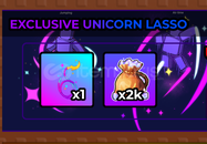 Raise Animals Exclusive Unicorn Lasso
