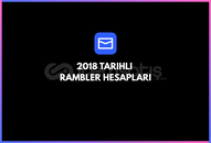 RAMBLER 2018 TARIHLI HESAPLAR