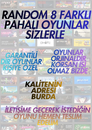 Random 8 Farklı PAHALI OYUNLAR SİZLERLE