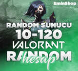 ⭐(RANDOM SERVER) 10 - 120 SKİN GARANTİ HESAP⭐