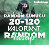 ⭐(RANDOM SERVER) 20 - 120 SKİN GARANTİ HESAP⭐