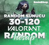 ⭐(RANDOM SERVER) 30 - 120 SKİN GARANTİ HESAP⭐