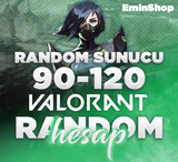 ⭐(RANDOM SERVER) 90 - 120 SKİN GARANTİ HESAP⭐