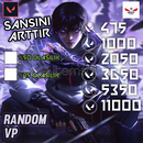 Random Vp (475-11000) Vp Şansı