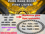 RANK FİYAT LİSTESİ 