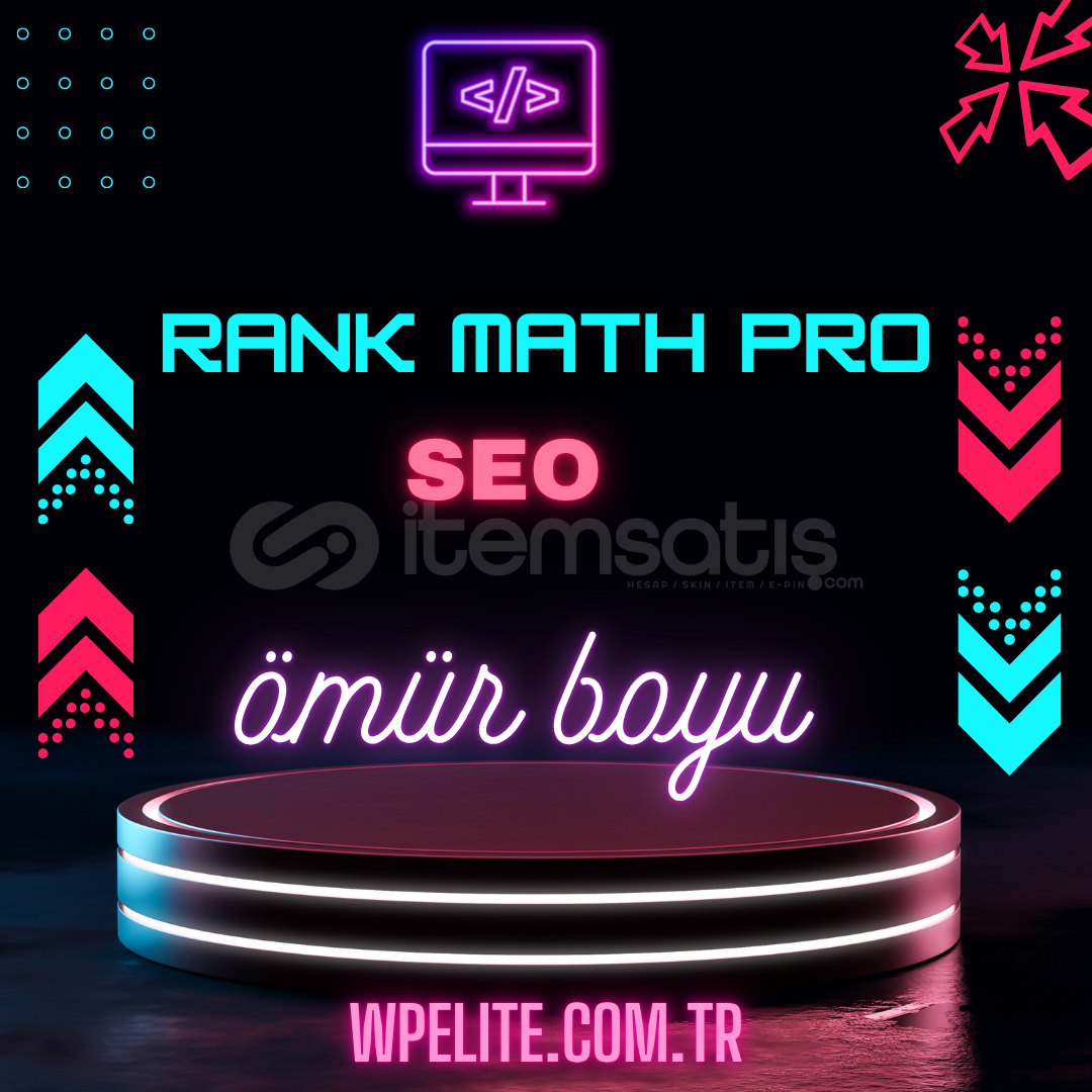 Rank Math Pro SEO (OTO TESLİM) Rank Math Pro SEO (OTO TESLİM)