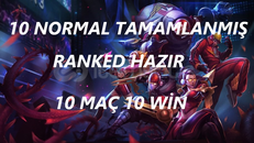 RANKED HAZIR 10WİN EN YÜKSEK MMR İLE START!!!
