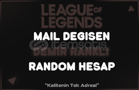 ⭐️ Ranklı Random Hesaplar -->> Demir