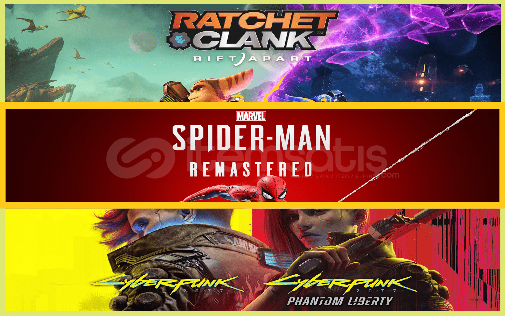 Ratchet & Clank + Spider R. + Cyberpunk Phantom Ratchet & Clank + Spider R. + Cyberpunk Phantom