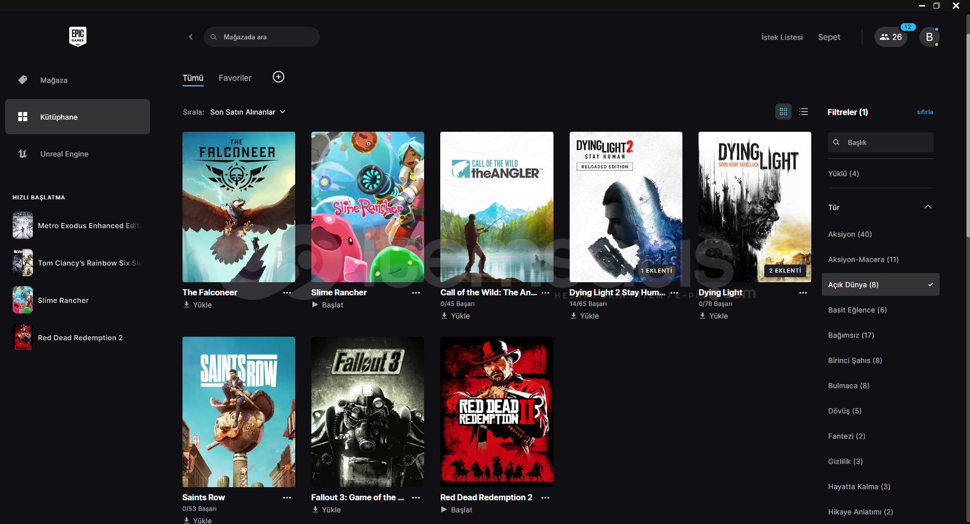 RDR 2-GTA 5-RAİNBOW 6-DYİNG LİGHT 2-Fortnite RDR 2-GTA 5-RAİNBOW 6-DYİNG LİGHT 2-Fortnite