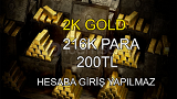 RDR2 ONLINE 2K GOLD + 216K PARA 200TL