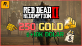 RDR2 Online ⭐250 GOLD ????+10K DOLAR