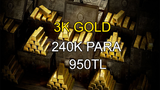 RDR2 Online 3K Gold + 240K Para