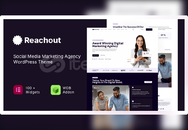 ⚡ Reachout - Marketing WordPress Theme ⚡