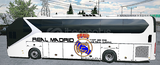 Real Madrid takım otobüsü 1700hp