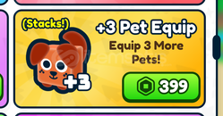 Rebirth Champions Ultimate : +3 Pet Equip