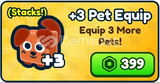 Rebirth Champions Ultimate +3 Pet Equip