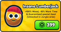 Rebirth Champions Ultimate İnsane Lumberjack