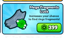 Rebirth Champions Ultimate Mega Fragments Luck