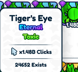 Rebirth champions ultimate Tiger's eye peti