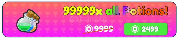 ✨Reborn As Swordsman 9999x ALL POTİONS!✨
