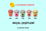 Reçel Çeşitleri | 100 Adet