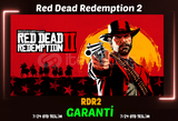 ⭐️Red Dead Redemption 2 [7/24 OTO] + [ÖMÜR BOYU]