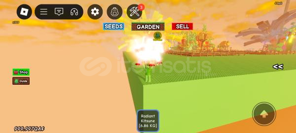 radiant red kitsune grow a garden  radiant red kitsune grow a garden