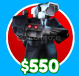 Red Laser Cameraman - Toilet Tower Defense