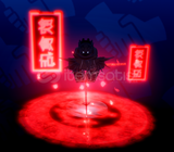Red Ninja Katana Emote Blade Ball