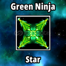 Green Ninja Star ⭐ Blade Ball
